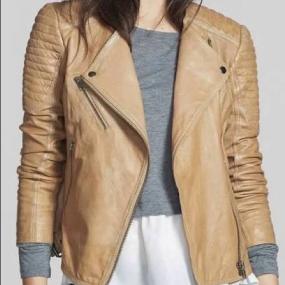 Treasure and Bond Leather Jacket - Size Small